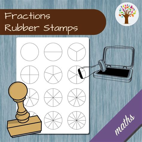 Montessori Fraction Stamps – One Tree Montessori Pedagogical Systems