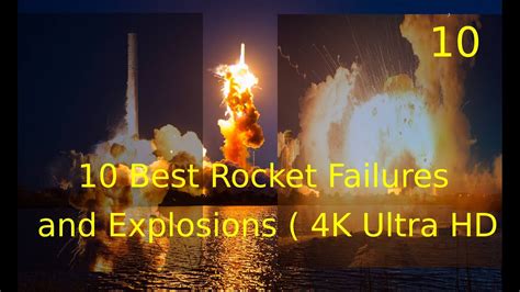 10 BEST Rocket Launch Failures and Explosions - Heaviest Rocket ...