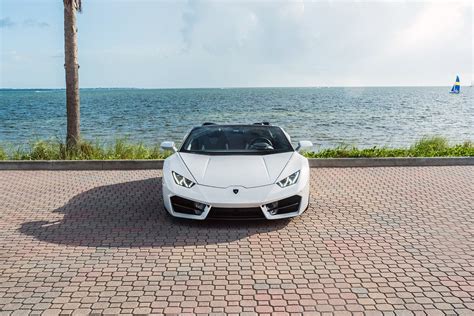 Lamborghini Huracan White - Premier Auto Boston