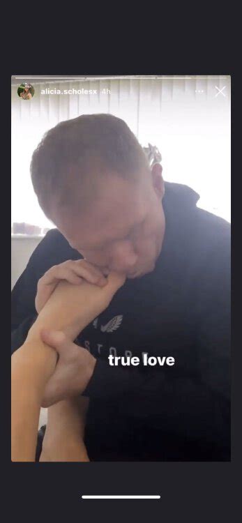 Paul Scholes’ Daughter Alicia Shares Video Of Her Dad Appearing To Bite Her Toenails | Nestia