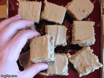 The Best Brownie Ever (Topped With Peanut Butter Fudge!) - Imgflip