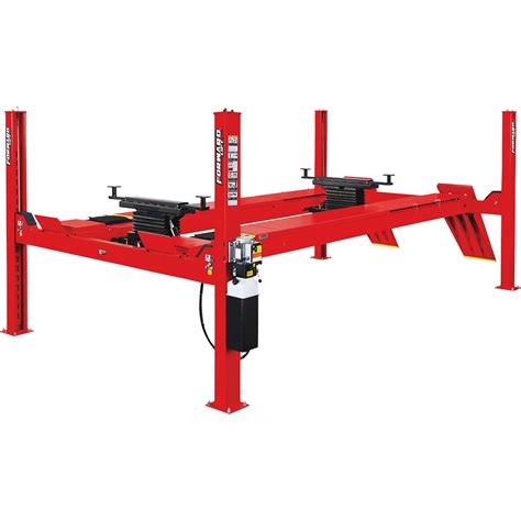 FREE SHIPPING — Forward Lift 4-Post Truck and Car Lift with Extended Runway — 14,000 Lb ...