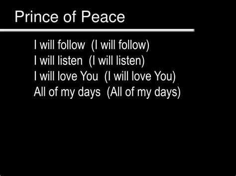 PPT - Prince of Peace PowerPoint Presentation, free download - ID:826837