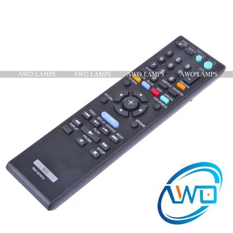 AWO Free Shipping RMT B107A Remote Control FOR SONY BD BDP S370, BDP ...