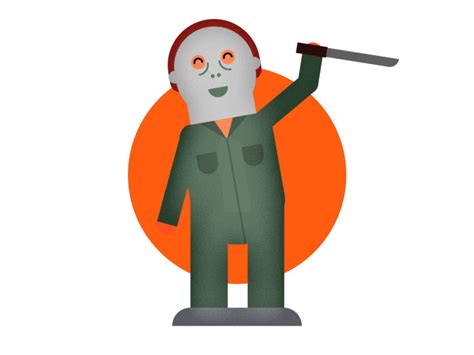 Michael Myers Dancing In Hell by Carlos López on Dribbble