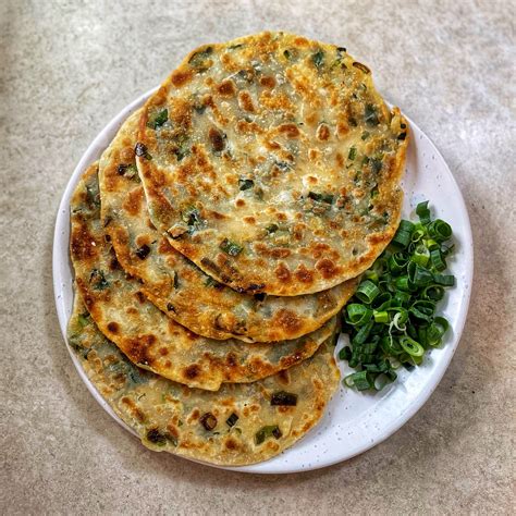 CHINESE SPRING ONION PANCAKES » RUN2FOOD