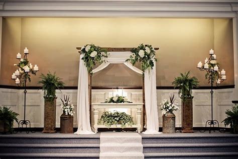 View Church Wedding Ceremony Backdrop Images