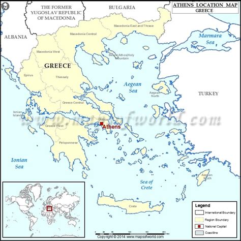 Map Greece Athens - Share Map