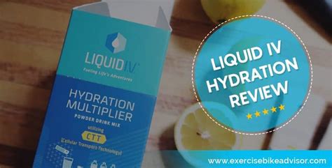 Liquid IV Hydration Reviews: The Ultimate Solution to your Dehydration problem? - Exercise Bike ...