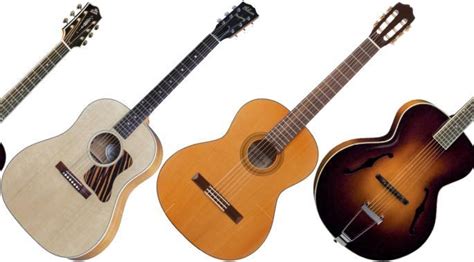 The Different Types of Acoustic Guitars Explained