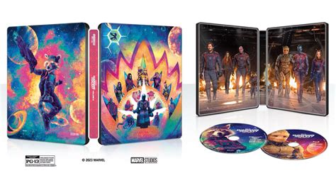 Guardians of the Galaxy Vol 3 (4K+2D Blu-ray SteelBook) (Best Buy ...