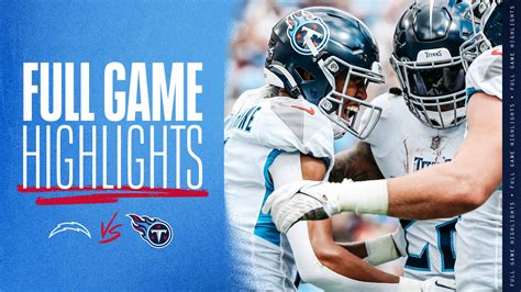 Chargers vs. Titans Highlights Week 2 | Game Highlights