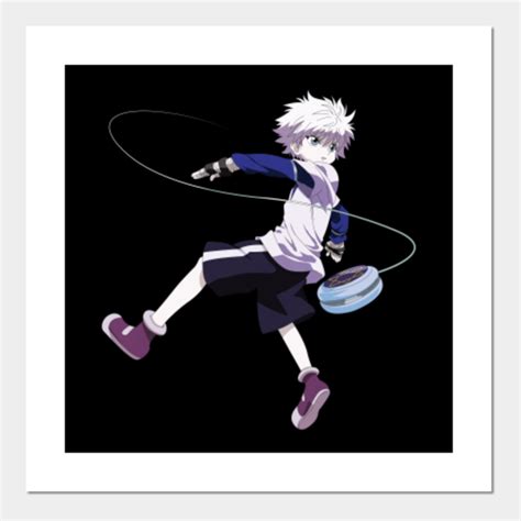 Killua Yo-Yo Yoyo Fighting Style - Killua - Posters and Art Prints ...