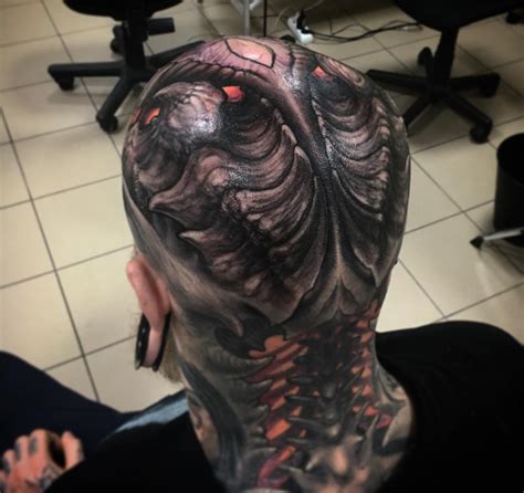 Evil Devil, Mens Head Piece | Best tattoo design ideas