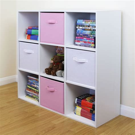 3 Tier White Wooden Shelf Unit. Perfect for Play Rooms/ Kids Bedrooms ...