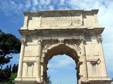 Arch of Titus Facts - Mapsofworld.com Travel