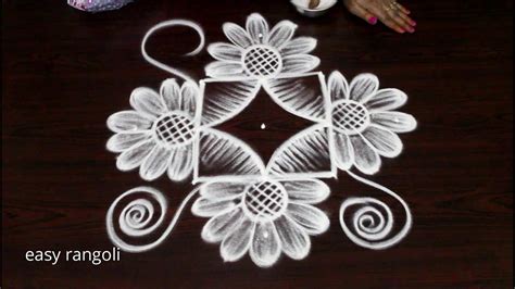 Amazing creative kolam with dots || latest Indian rangoli arts designs by Suneetha||easy muggulu ...