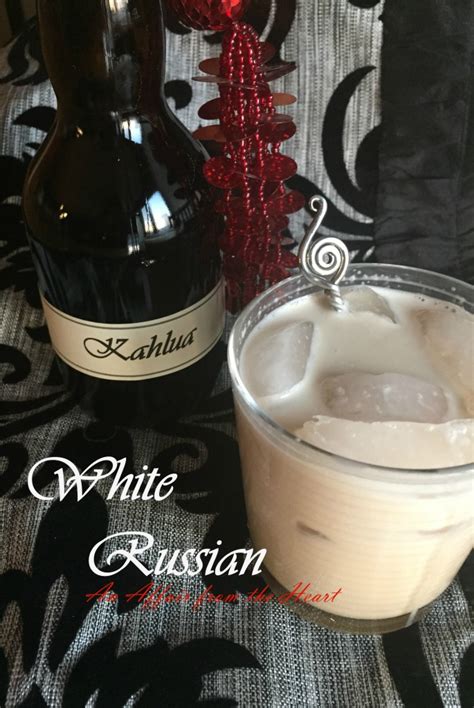 White Russian Cocktail - 3 ingredients, perfect after dinner drink.