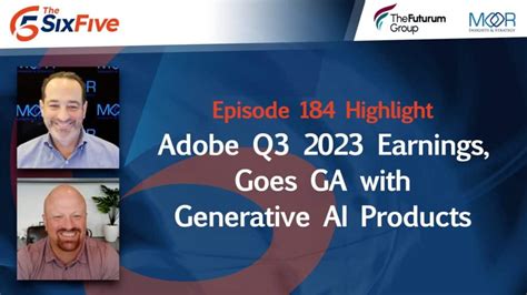 Adobe Q3 2023 Earnings, Goes GA with Generative AI Products - The ...