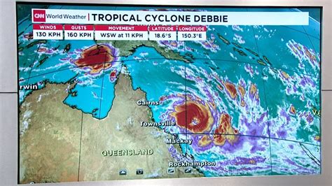 Cyclone Debbie moves toward Australian coast - CNN Video