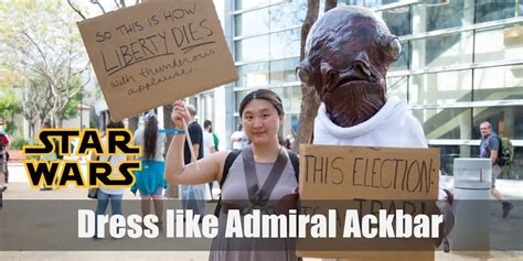 Admiral Ackbar Costume for Halloween