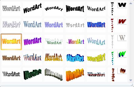 Apply a Different WordArt Style to Existing WordArt Text : WordArt ...