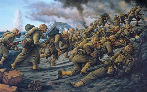 Marines In Battle Ww2