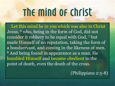 PPT - The Mind of Christ PowerPoint Presentation, free download - ID:463873