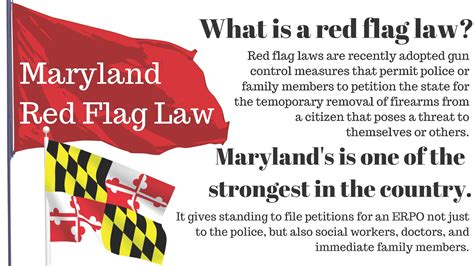 Maryland's Red Flag Law — Maryland Injury Lawyer Blog