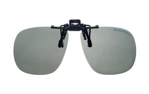 Black Bullet Gray Polarized Clip-On - 1570K | BluBlocker Sunglasses