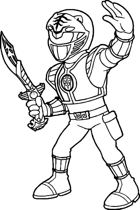 Power Rangers Coloring Pages - Free Coloring Pages Printables