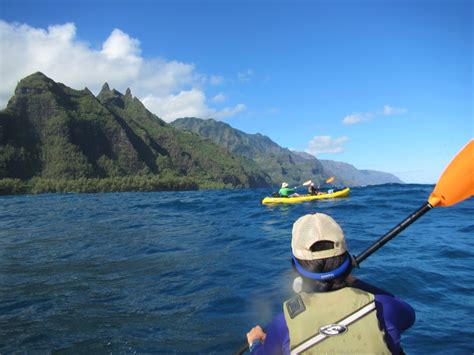 Kayaking the Na Pali Coast -1 - VeggieBytes