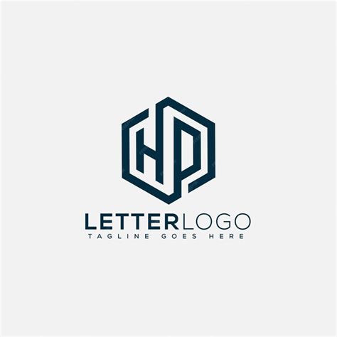 Premium Vector | HP Logo Design Template Vector Graphic Branding Element