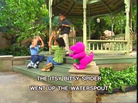 Barney "The Itsy Bitsy Spider" | SONGSTUBE