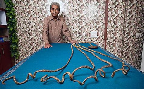 India's Shridhar Chillal sets Guinness World Record with 909.6cm long ...