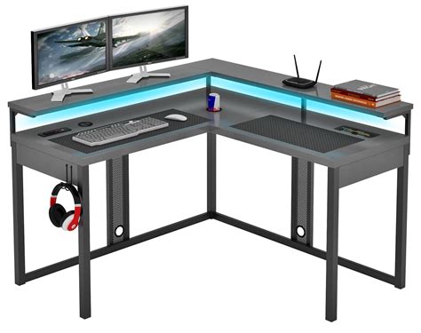 Desks L-Shaped Gaming Desk by Z-Line Designs at Sam Levitz Furniture | Gaming desk, Shape games ...