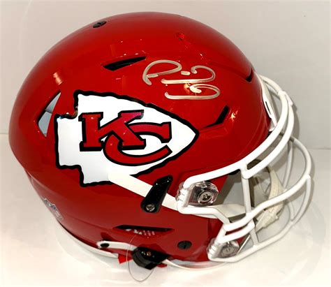 Patrick Mahomes Autographed Kansas City Chiefs Proline Speedflex Helmet ...