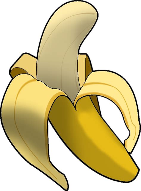 Outline3 Banana - ClipArt Best