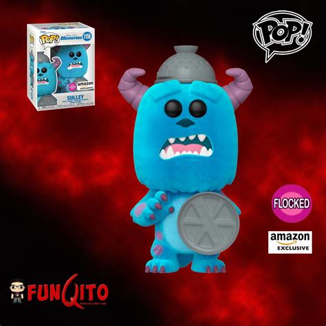 Monsters Inc. Sulley Flocked Funko Pop! Exclusivo - FUNQITO