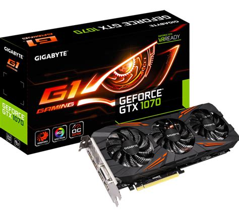 Gigabyte launches the GeForce GTX 1070 G1.Gaming video card