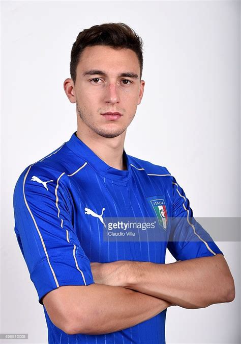 Matteo Darmian of Italy poses during the official portrait session at ...