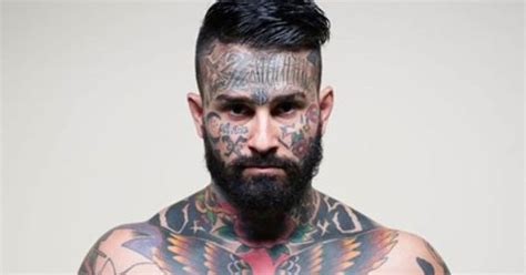 What is written in Mike Perry's face tat? | Sherdog Forums | UFC, MMA ...