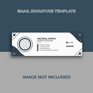 Email Signature Template Or Footer Template Download on Pngtree