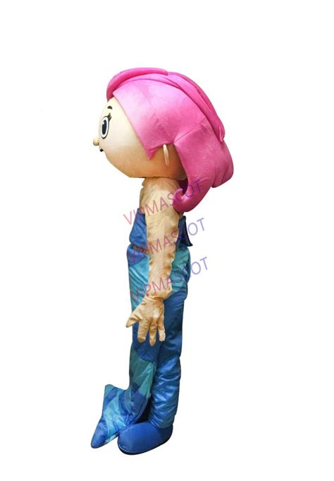 Bubble Guppies Mascot Costume Cartoon Dress Adult Size