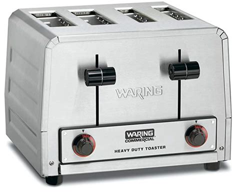 Waring WCT815B 2025W Stainless Steel Wide Slot Toaster | The Top Toasters