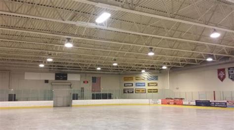 Ice Arena Lighting Retrofit: HID Lights to LED Lighting