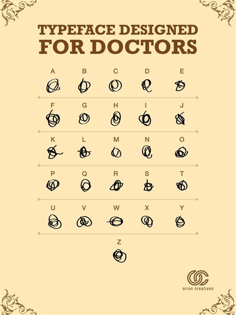 A handwriting font for doctors - Boing Boing