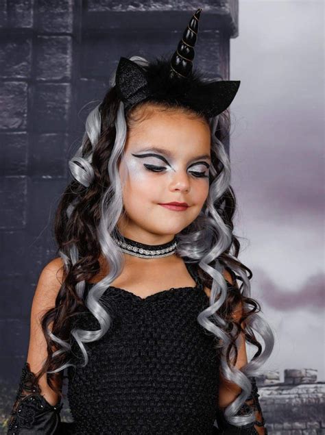 Black Unicorn Costume | Black Unicorn Costume - Mia Belle Girls