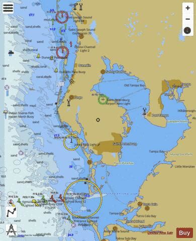 TAMPA BAY AND ST JOSEPH SOUND (Marine Chart : US11412_P175) | Nautical Charts App