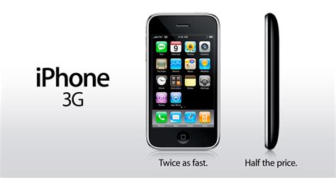 New iPhone 3G, Twice as Fast, Half the Price! – DR KOH